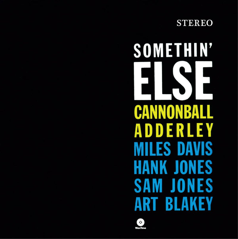 Cannonball Adderley — Somethin' Else — обложка