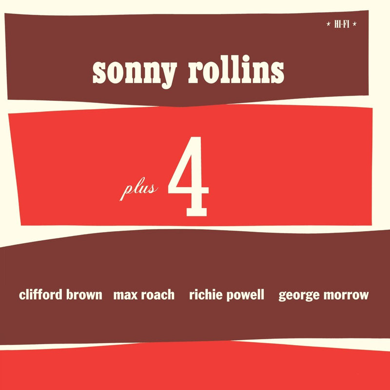 Sonny Rollins, Clifford Brown, Max Roach, Richie Powell, George Morrow — Sonny Rollins Plus 4 — обложка