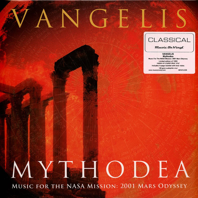 Vangelis — Mythodea (Music For The NASA Mission: 2001 Mars Odyssey) — обложка