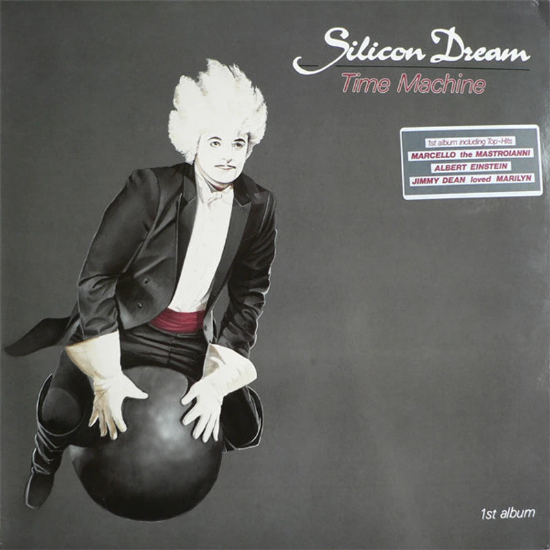 Silicon Dream — Time Machine (Red vinyl) — обложка