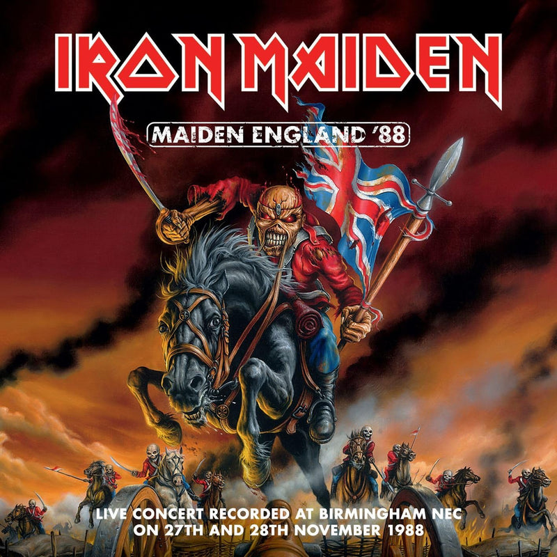 Iron Maiden — Maiden England '88 — обложка