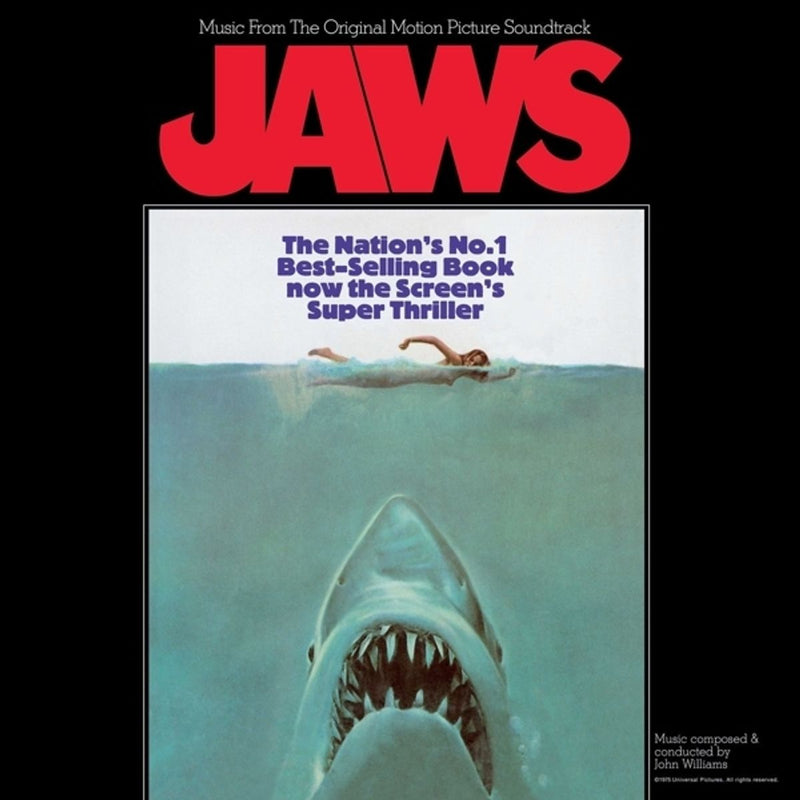 John Williams — Jaws (Music From The Original Motion Picture Soundtrack) — обложка