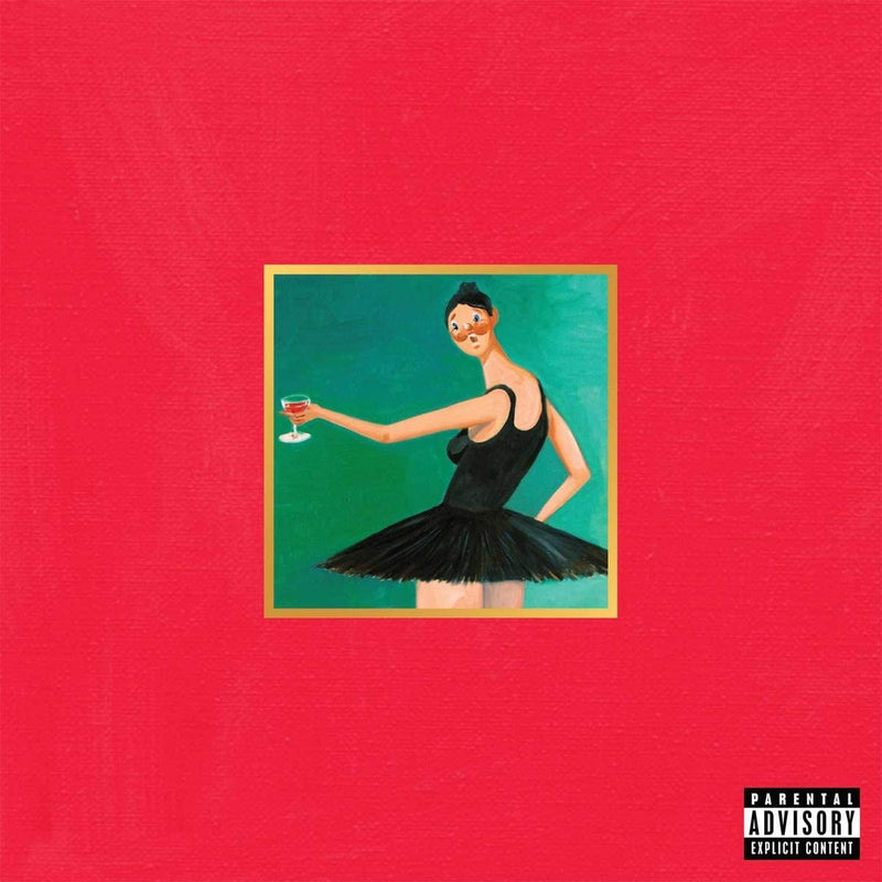 Kanye West — My Beautiful Dark Twisted Fantasy — обложка
