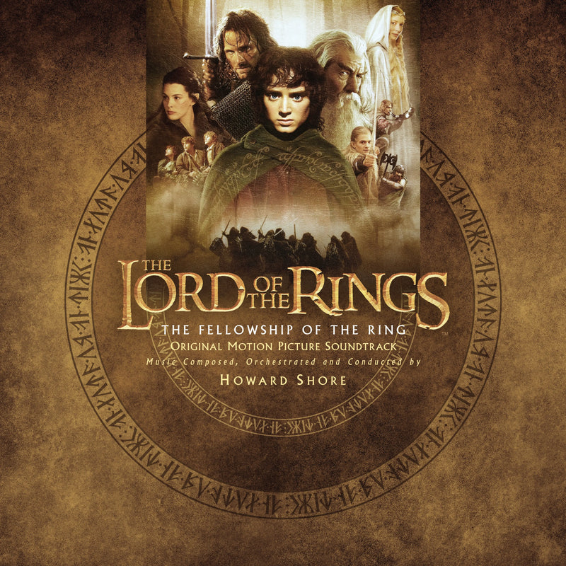Howard Shore — The Lord Of The Rings: The Fellowship Of The Ring (Original Motion Picture Soundtrack) — обложка