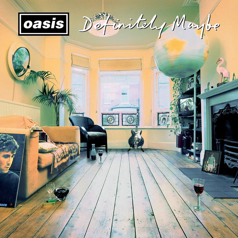 Oasis — Definitely Maybe — обложка