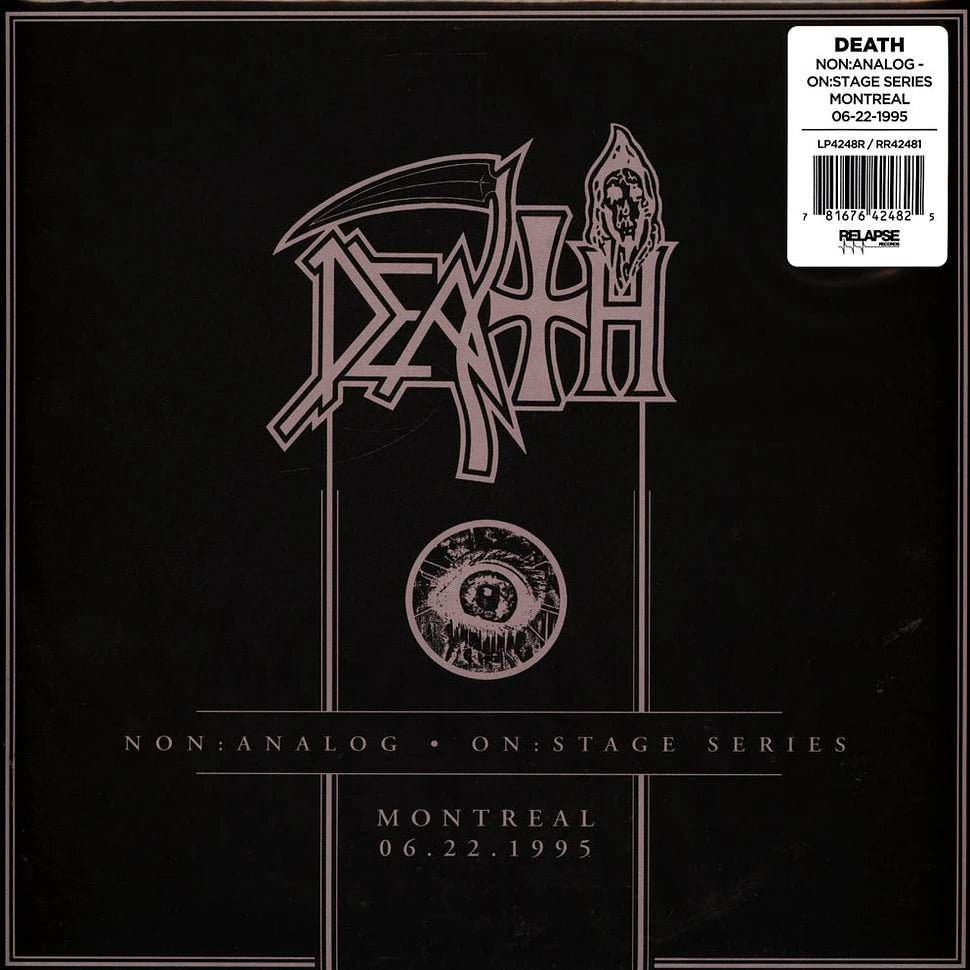 Death — Montreal 06.22.1995