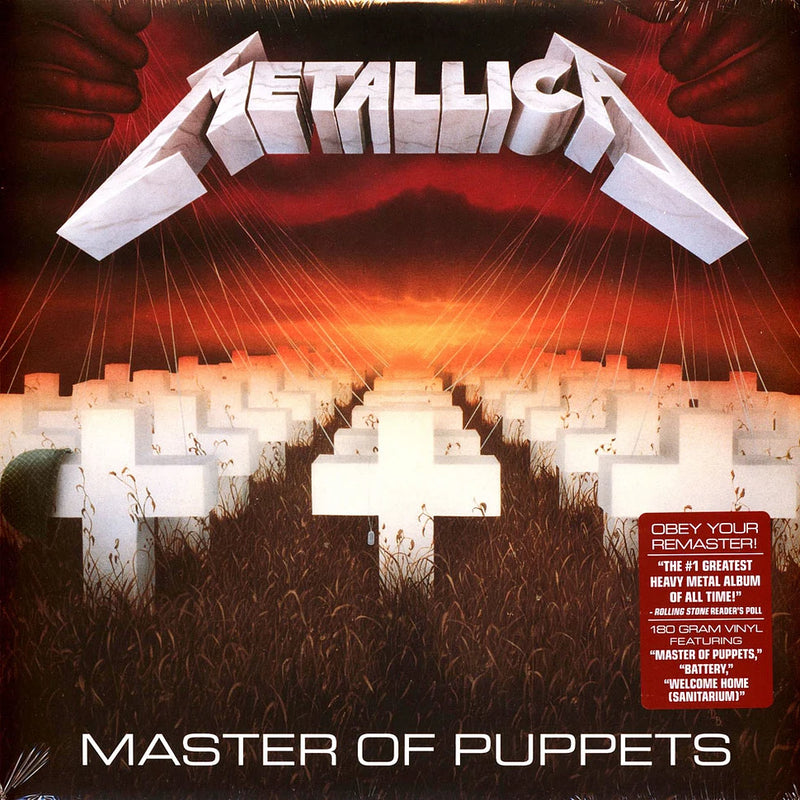 Metallica — Master Of Puppets — обложка