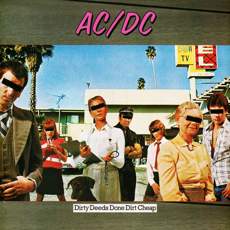 AC/DC — Dirty Deeds Done Dirt Cheap — обложка