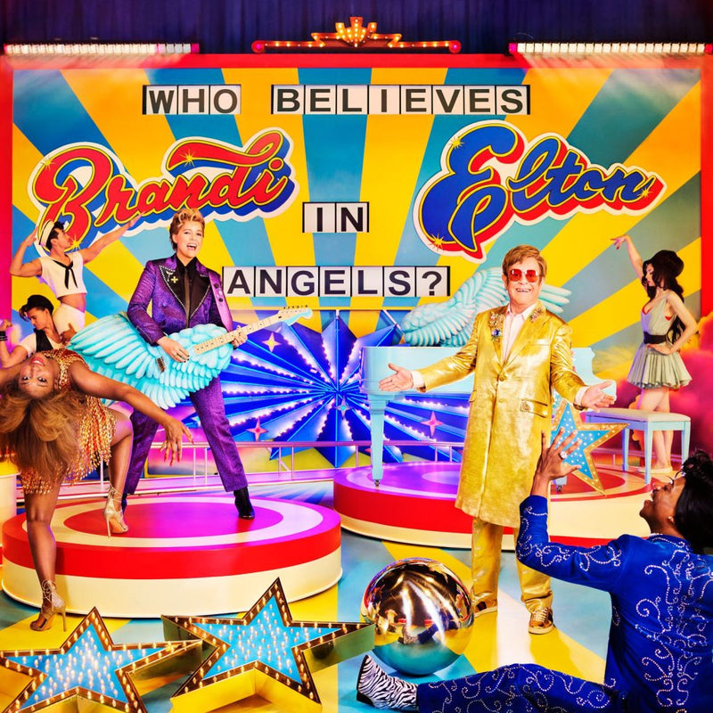 Brandi Carlile, Elton John — Who Believes In Angels? — обложка