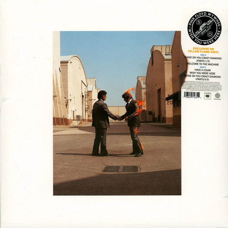 Pink Floyd — Wish You Were Here — обложка