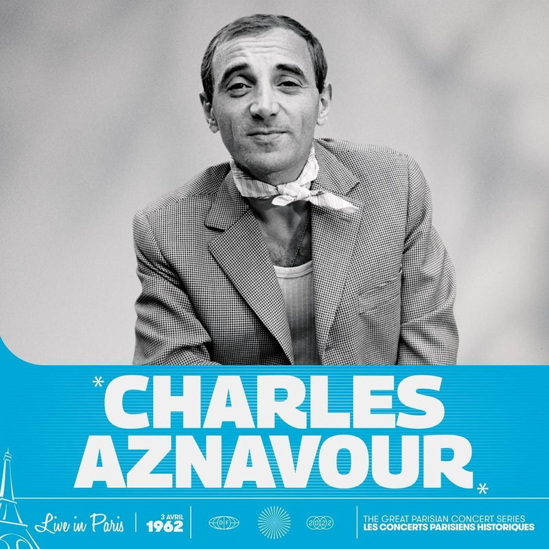 Charles Aznavour — Live in Paris — обложка