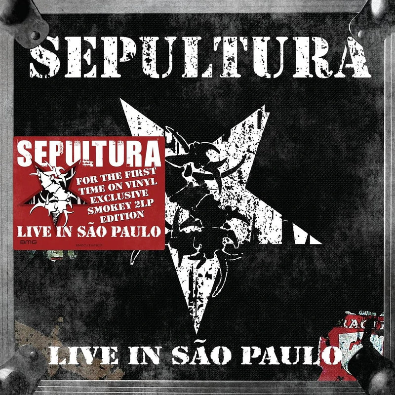 Sepultura — Live In São Paulo — обложка