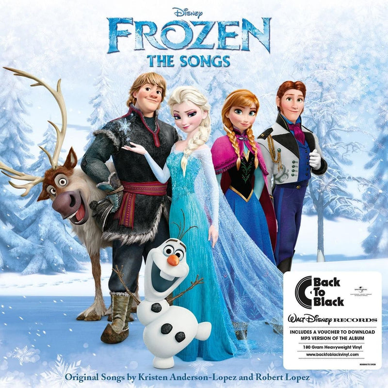 Kristen Anderson-Lopez, Robert Lopez — Frozen The Songs — обложка