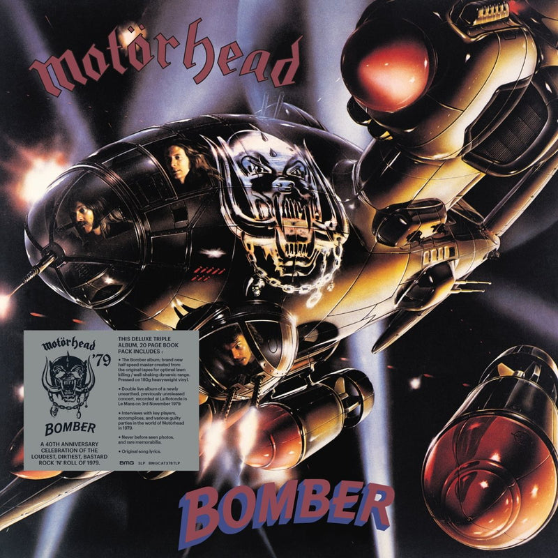 Motörhead — Bomber — обложка
