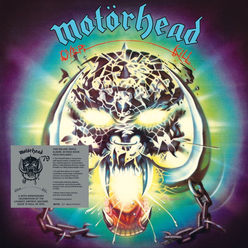 Motörhead — Overkill — обложка