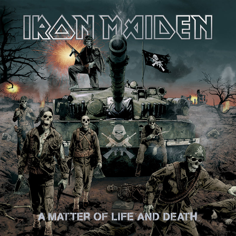 Iron Maiden — A Matter Of Life And Death — обложка