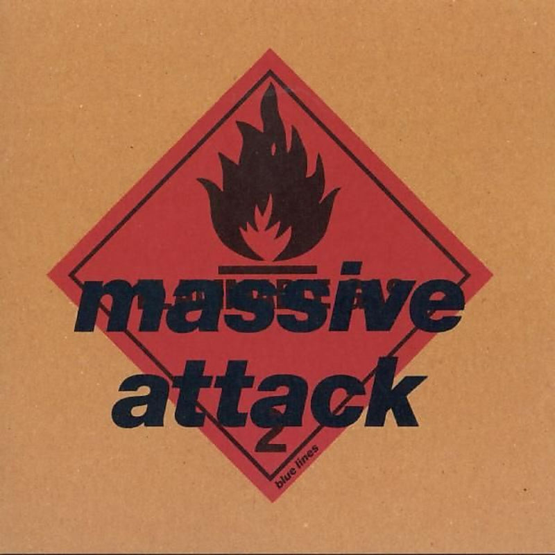 Massive Attack — Blue Lines — обложка