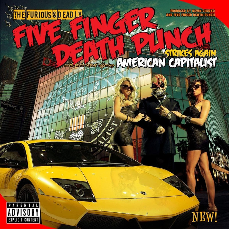 Five Finger Death Punch — American Capitalist — обложка