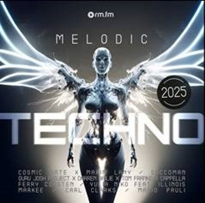 Various — Melodic Techno 2025 — обложка
