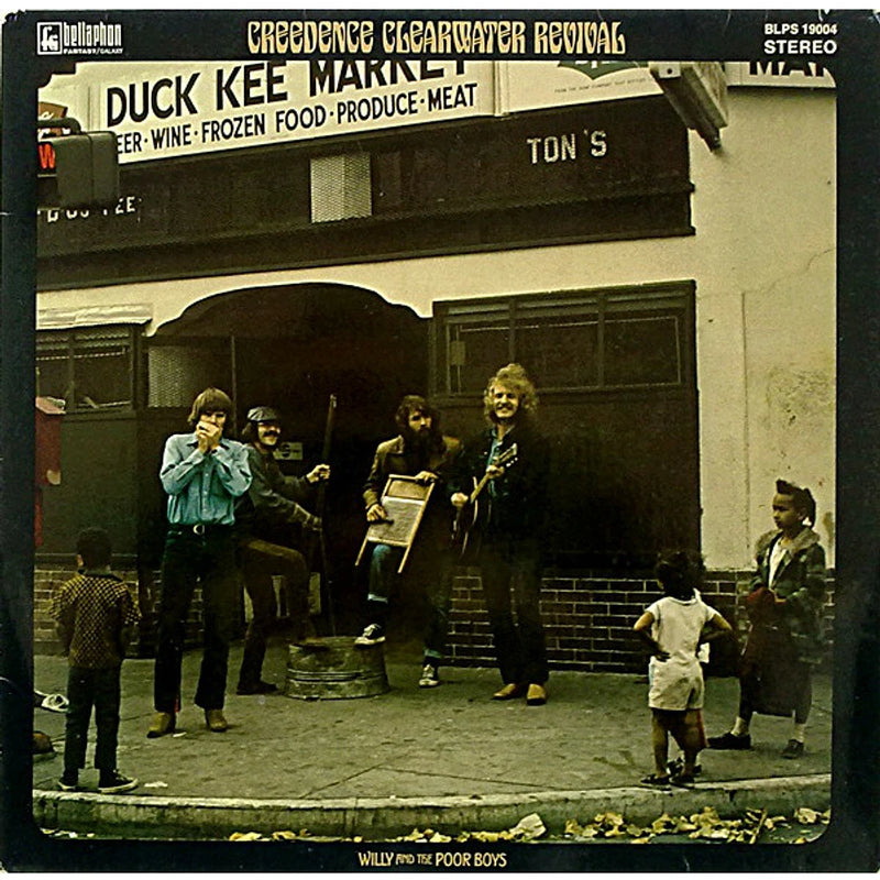 Creedence Clearwater Revival — Willy And The Poor Boys — обложка
