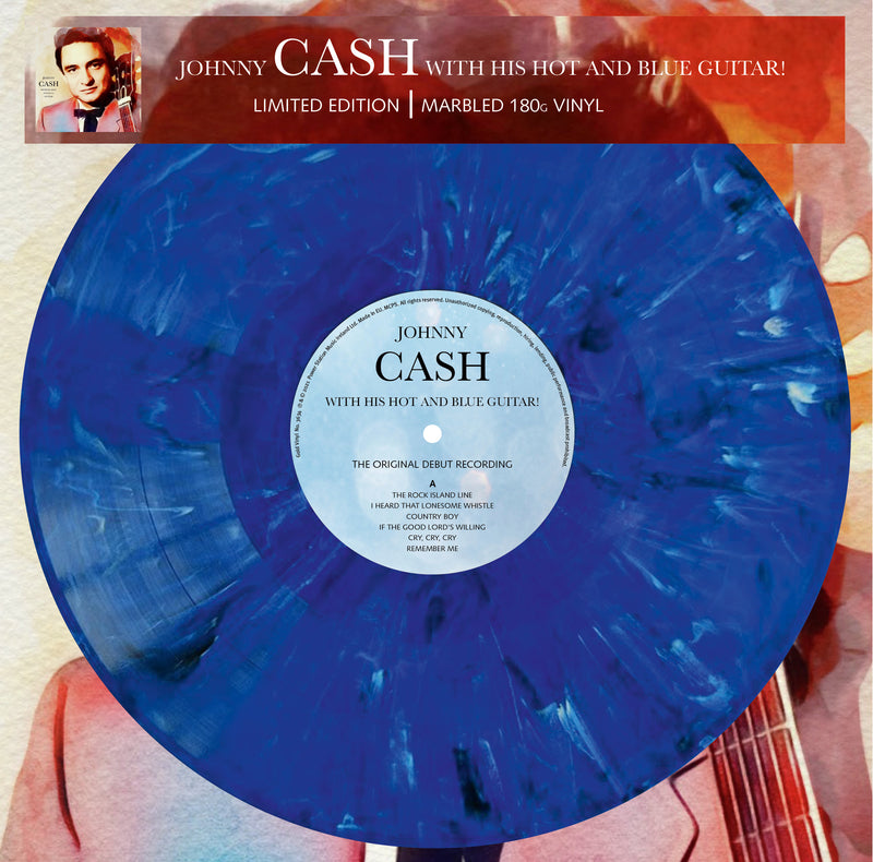Johnny Cash — With His Hot And Blue Guitar — обложка
