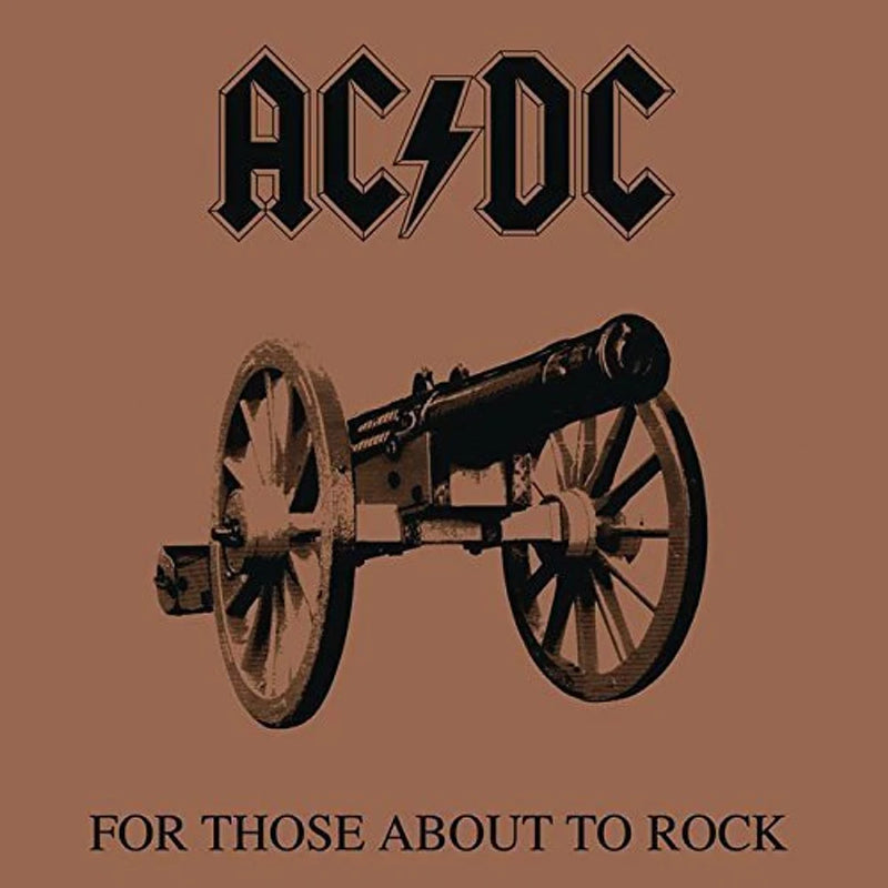AC/DC — For Those About To Rock (We Salute You) — обложка