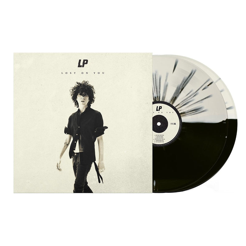 LP — Lost On You (10th Anniversary) (Deluxe Edition) (Split Black & White with Black Splatter Vinyl) — обложка
