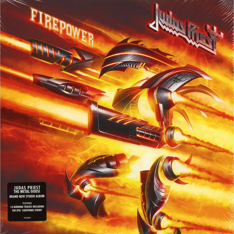 Judas Priest — Firepower — обложка