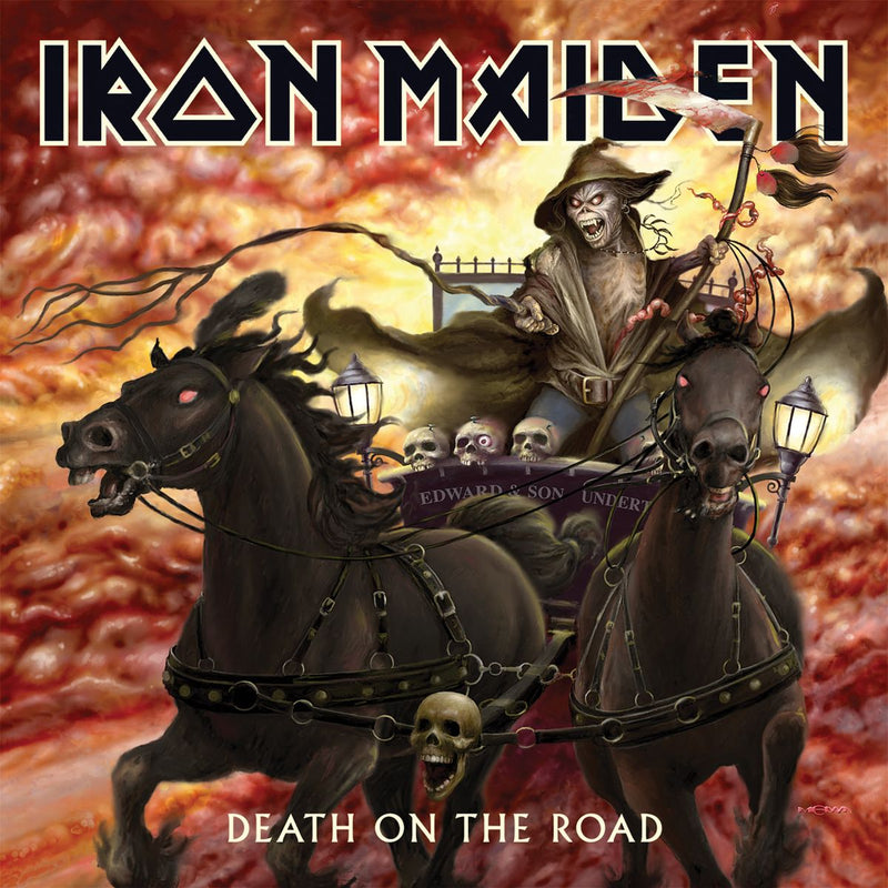 Iron Maiden — Death On The Road — обложка