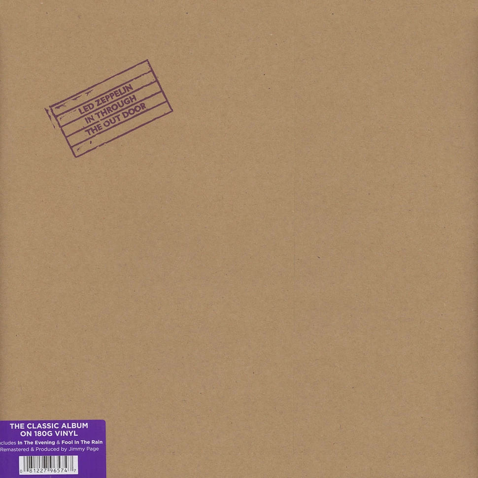 Led Zeppelin — In Through The Out Door