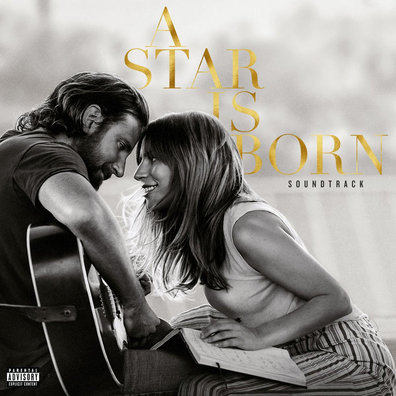 Lady Gaga, Bradley Cooper — A Star Is Born Soundtrack Silver Color — обложка