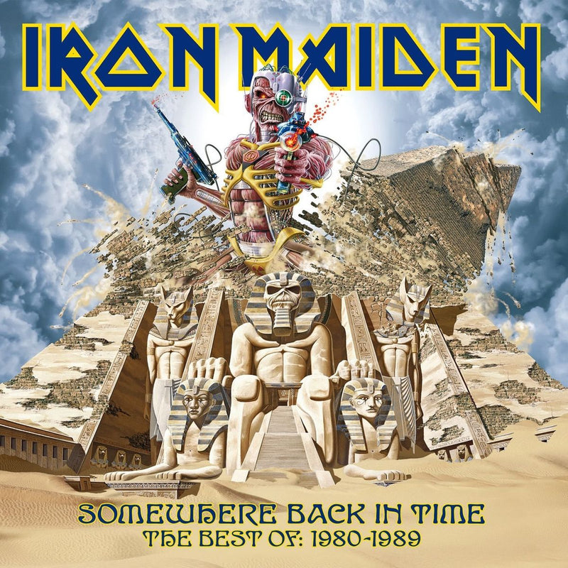 Iron Maiden — Somewhere Back In Time - The Best Of: 1980-1989 — обложка
