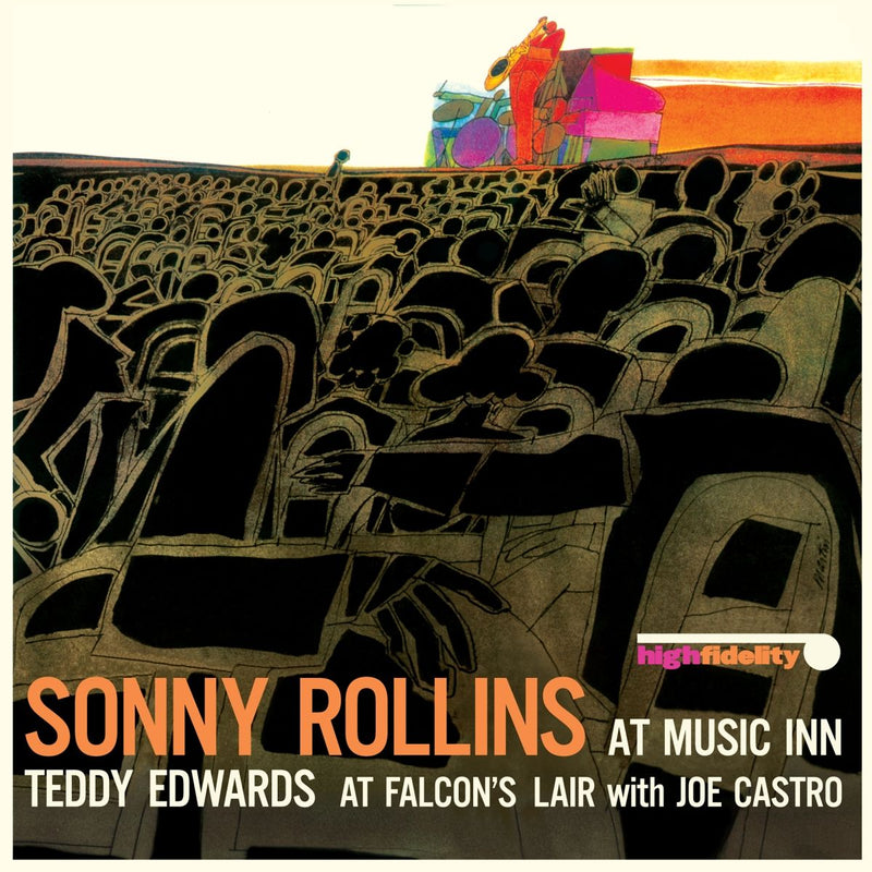Sonny Rollins, Teddy Edwards, Joe Castro — At Music Inn / At Falcon's Lair — обложка