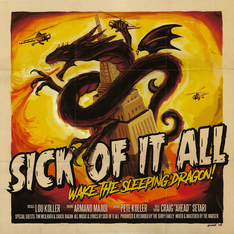 Sick Of It All — Wake The Sleeping Dragon! — обложка