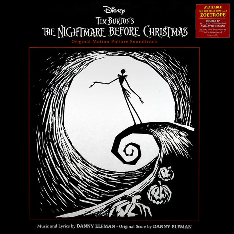 Danny Elfman — Tim Burton's The Nightmare Before Christmas (Original Motion Picture Soundtrack) — обложка