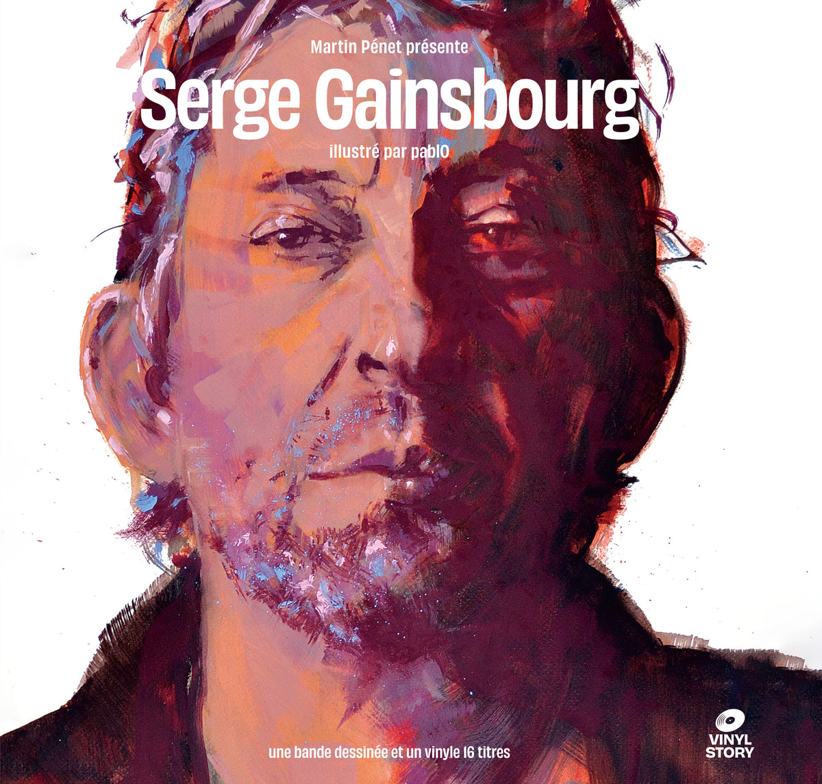 Serge Gainsbourg — Martin Pénet Présente Serge Gainsbourg Illustré Par PablO