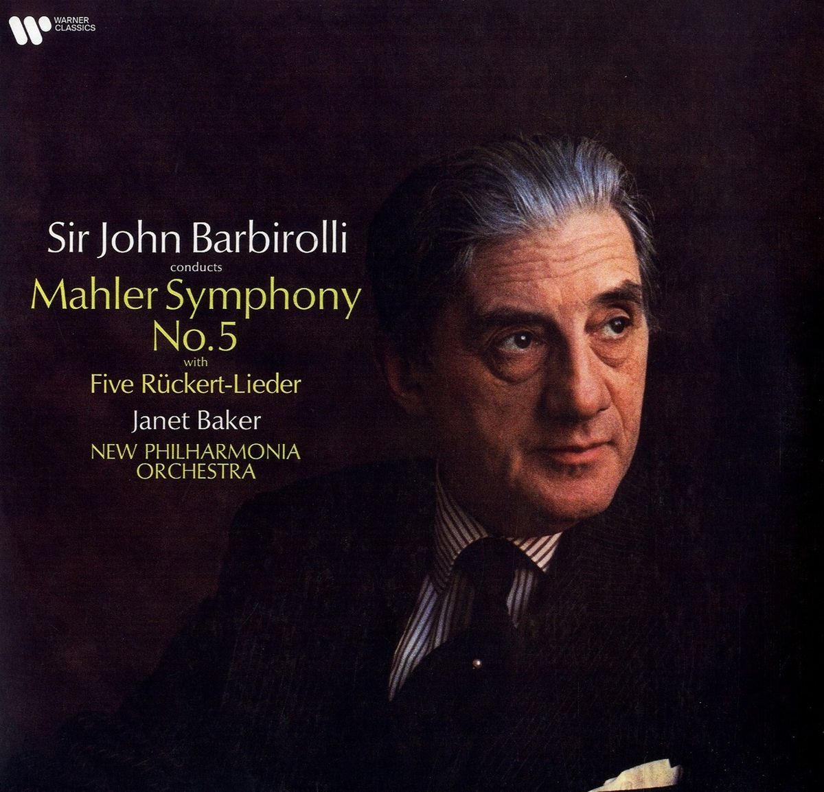 Gustav Mahler, Sir John Barbirolli, Janet Baker, New Philharmonia Orchestra — Sir John Barbirolli Conducts Mahler Symphony No. 5 with Five Rückert-Lieder