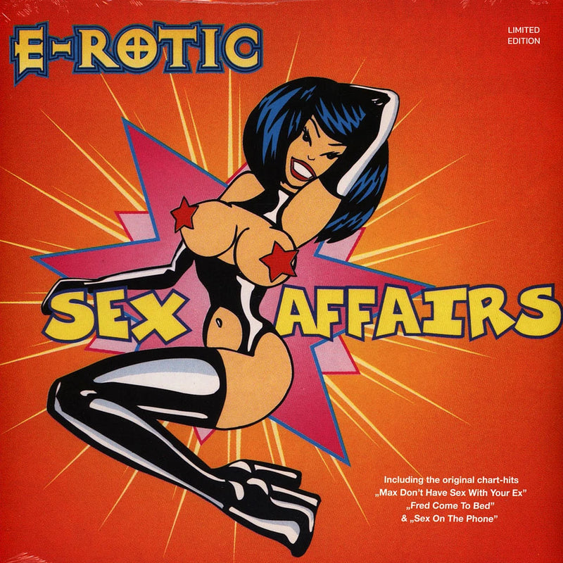 E-Rotic — Sex Affairs (Orange vinyl) — обложка