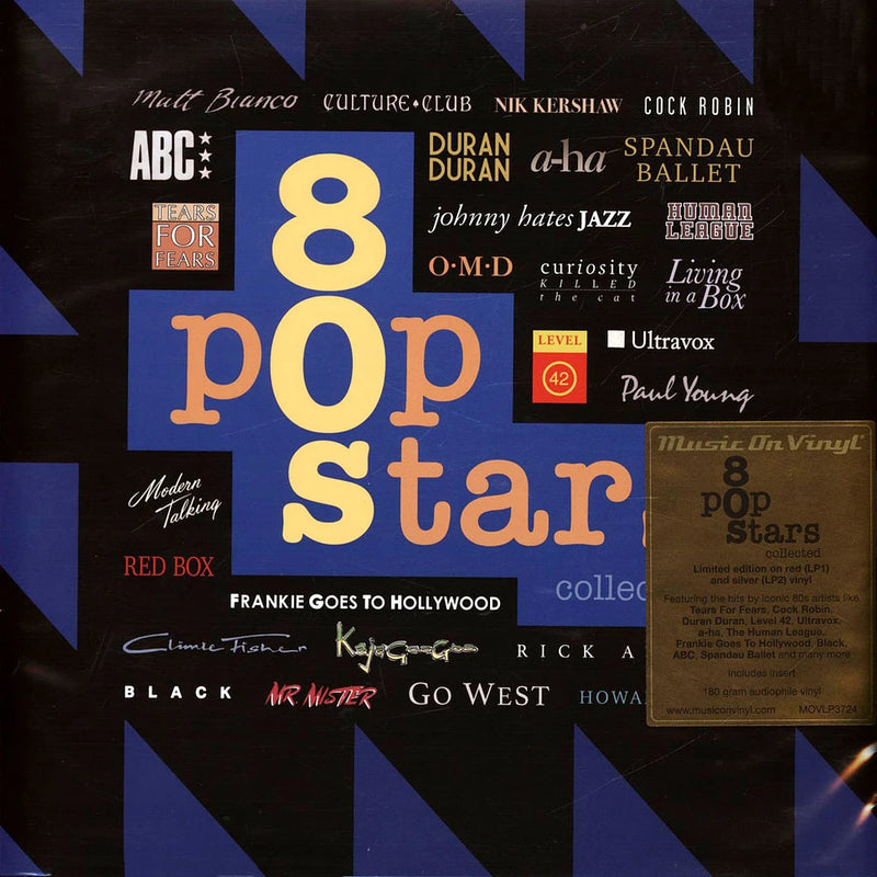 Various — 80s Pop Stars Collected — обложка