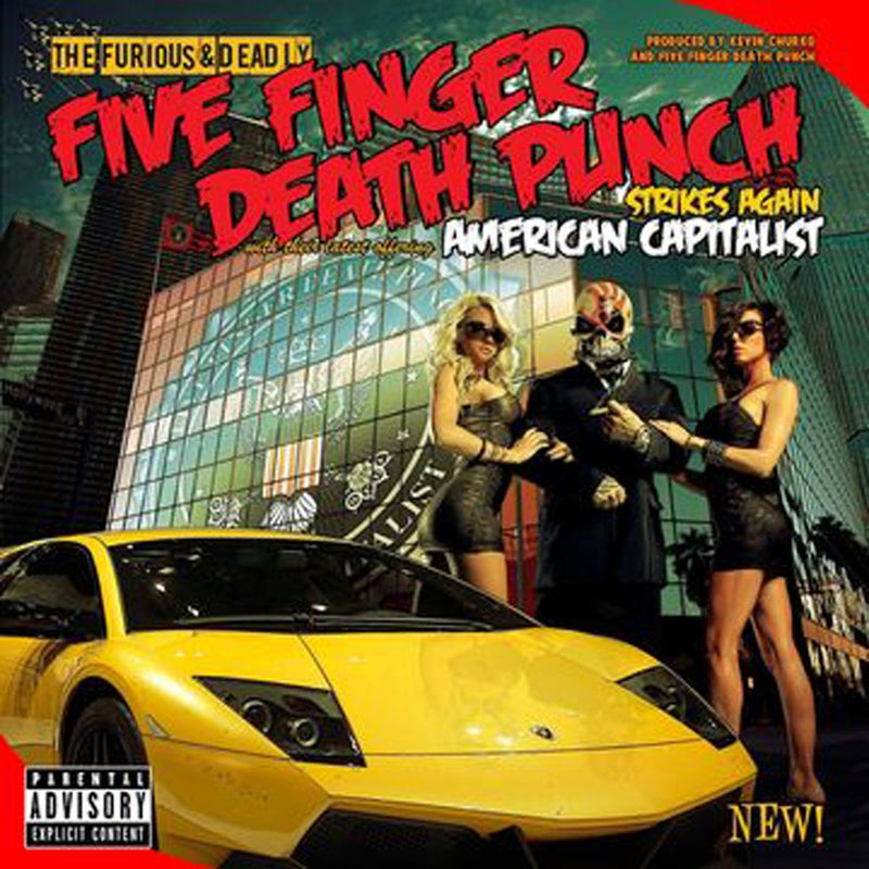 Five Finger Death Punch — American Capitalist — обложка