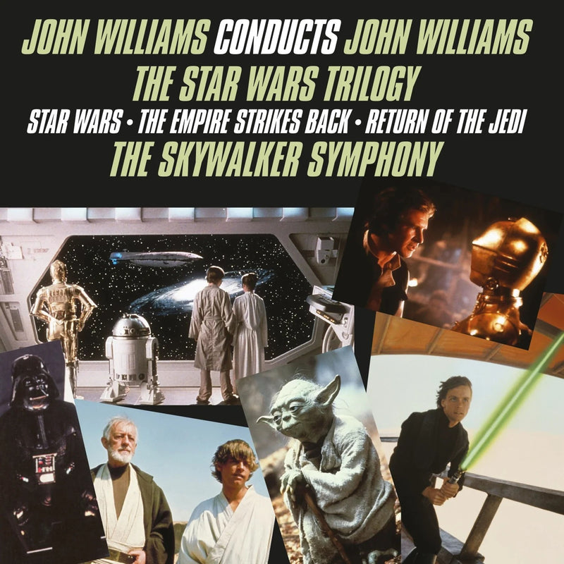 John Williams Conducts  John Williams — The Star Wars Trilogy (Star Wars • The Empire Strikes Back • Return Of The Jedi) — обложка