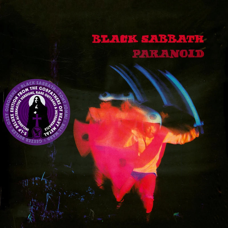 Black Sabbath — Paranoid — обложка