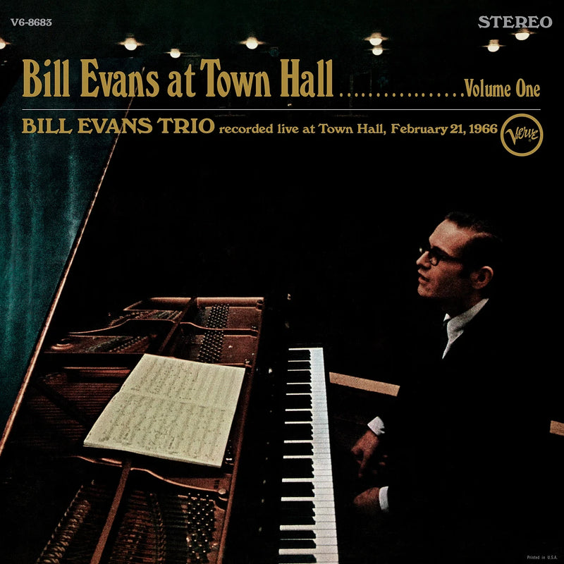 The Bill Evans Trio — Bill Evans At Town Hall (Volume One) — обложка