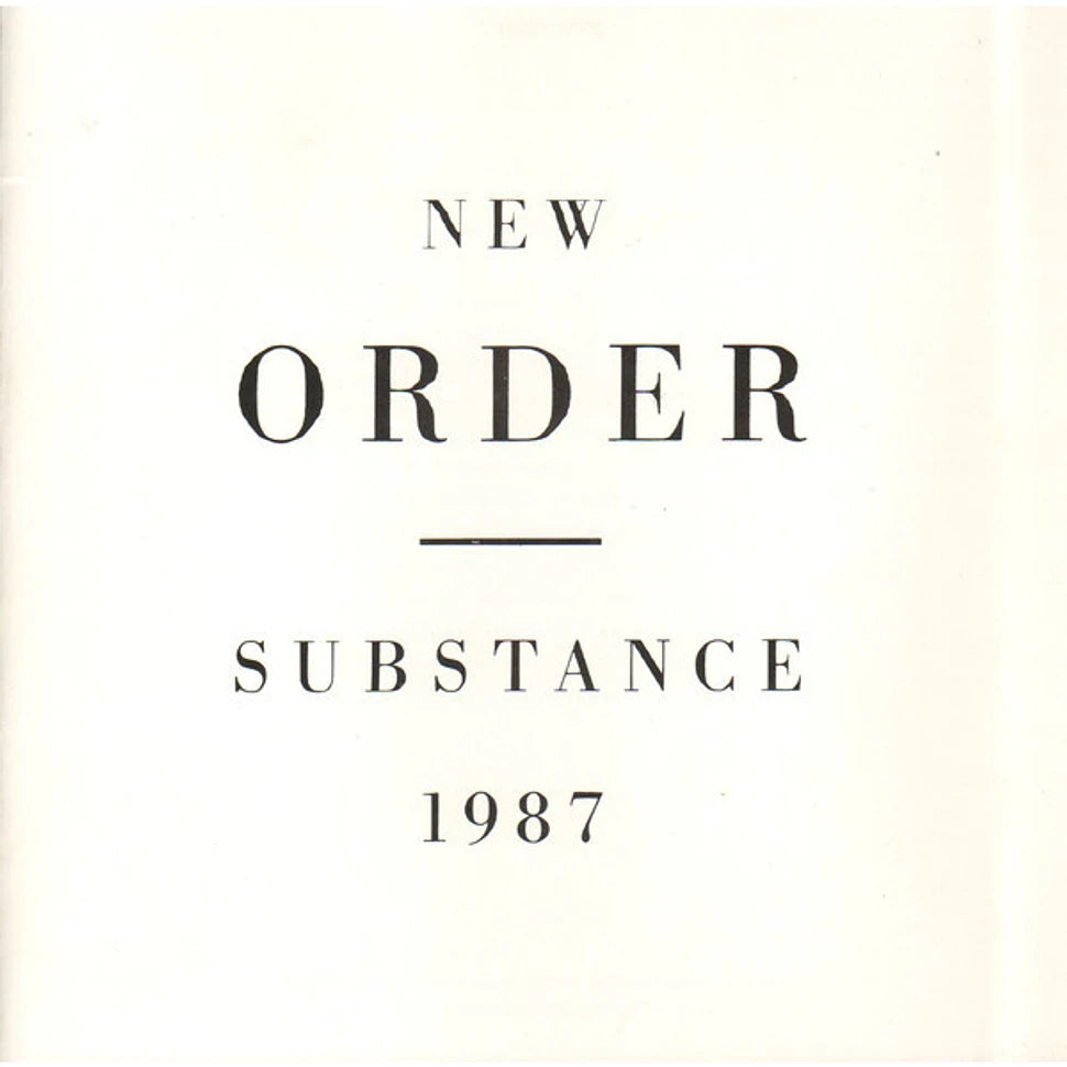 New Order — Substance