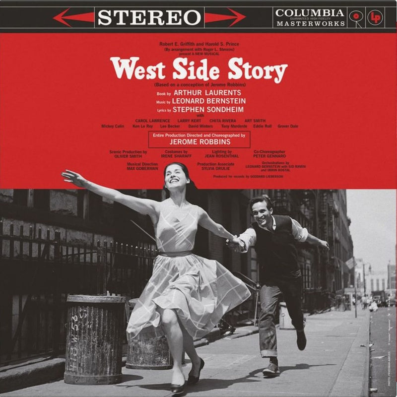 Arthur Laurents, Leonard Bernstein, Stephen Sondheim, Jerome Robbins — West Side Story — обложка