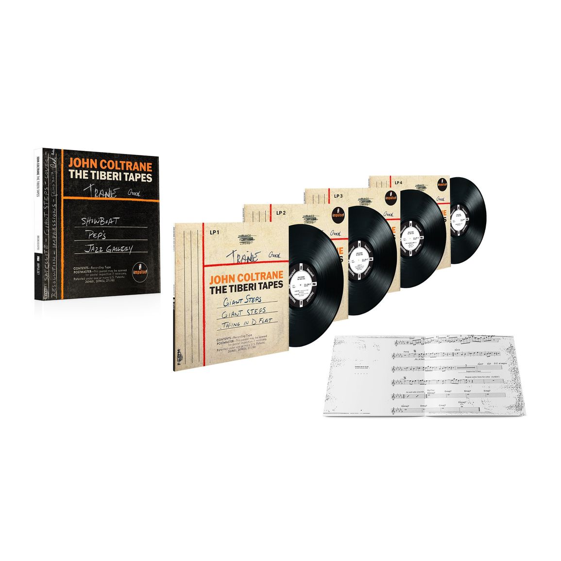 John Coltrane — The Tiberi Tapes (140g) (mono)