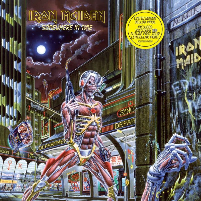 Iron Maiden — Somewhere in Time — обложка