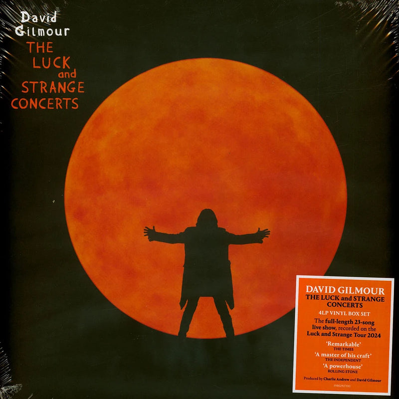 David Gilmour — The Luck And Strange Concerts — обложка