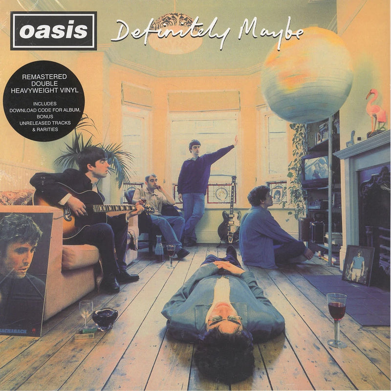 Oasis — Definitely Maybe — обложка