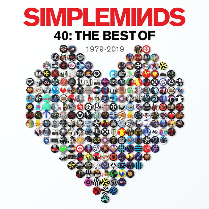 Simple Minds — 40: The Best Of 1979-2019 — обложка